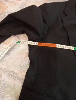 Chaqueta de caballero gris marengo XXL vintage