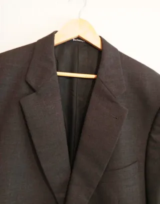 Chaqueta de caballero gris marengo XXL vintage