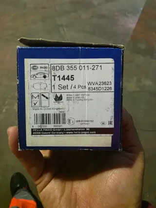 Pastillas de Freno Hella Pagid