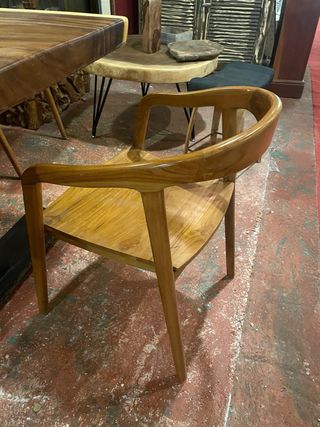 Silla Teca Natural Diseño