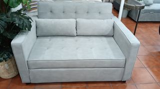 Sofá Cama Gris 132cm