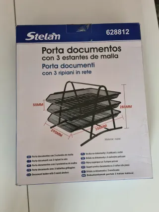Organizzatore documenti Stelan 3 cassetti