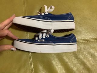 Vans con lacci blu n. 35