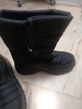 Botas de nieve negras número 41