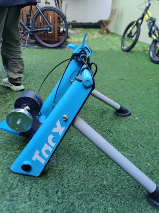 Rodillo Bicicleta Tacx Azul