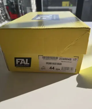 Zapatos Seguridad FAL IPR20BK Hagos Negro 44