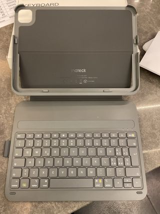 Tastiera Inateck Grigio/Bianco