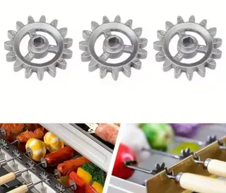 Ejes para barbacoas giratorias