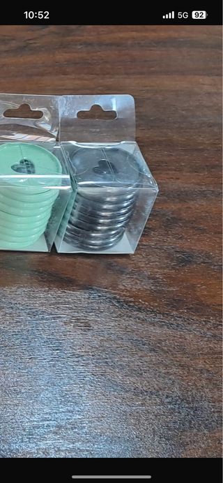 Anillas para disco (bronce y negras)