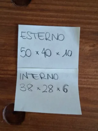 Scatola ricordi legno forma biscotto