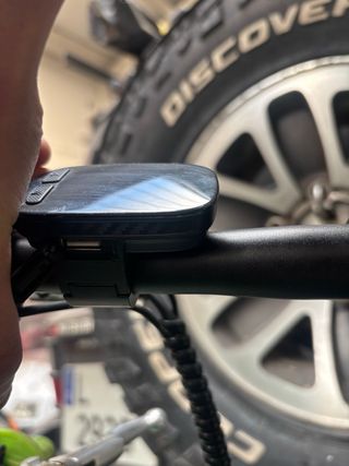 Bicicleta Eléctrica Plegable Negra