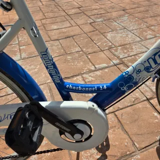 Bicicleta Lombardo 24 Azul y Blanca