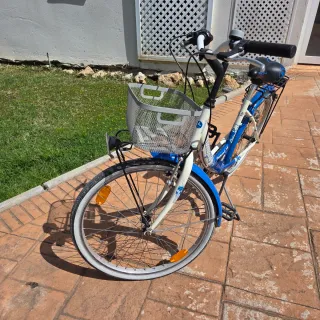Bicicleta Lombardo 24 Azul y Blanca