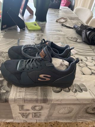 Zapatillas Skechers Azul/Gris