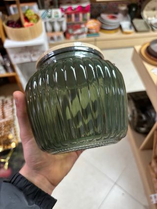 Biscottiera Tognana in Vetro e Bamboo 1,3L