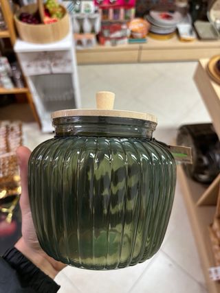 Biscottiera Tognana in Vetro e Bamboo 1,3L