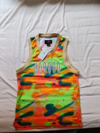 Camiseta Jordan Air Flight Nike Talla S Multicolor
