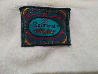 Albornoz Balmoral con zapatillas