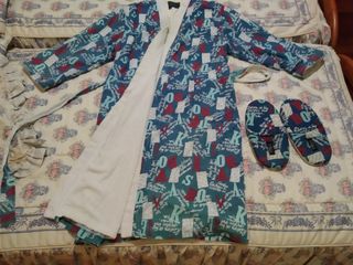 Albornoz Balmoral con zapatillas