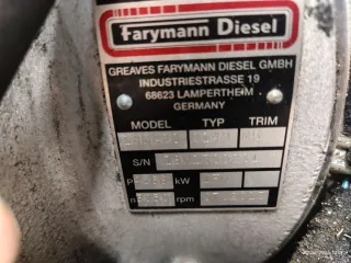 Generador Farymann Diesel para reparar
