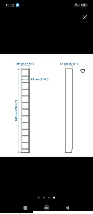 Estanterías para CDs/DVDs Ikea