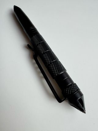 Bolígrafo Táctico Militar Multifunción Negro