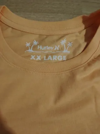 Camiseta Hurley Talla XXL Naranja