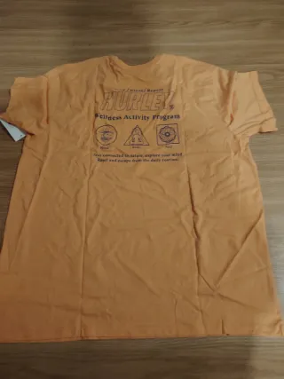 Camiseta Hurley Talla XXL Naranja