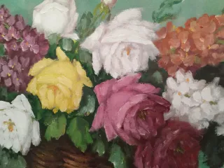 Cuadros de Flores Pintadas