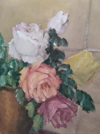 Cuadros de Flores Pintadas