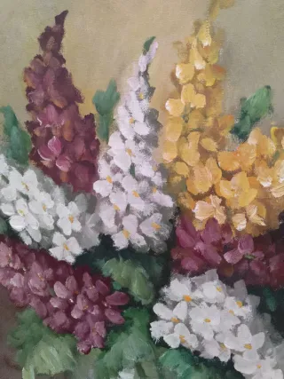 Cuadros de Flores Pintadas