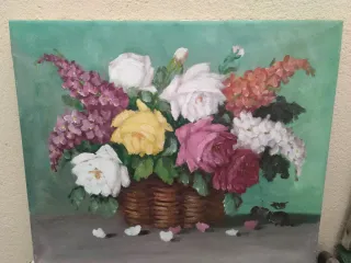 Cuadros de Flores Pintadas
