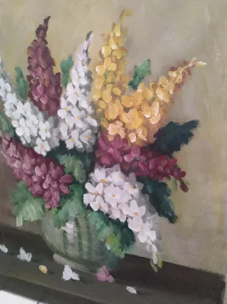 Cuadros de Flores Pintadas