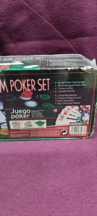 Set de póker Texas Hold'em