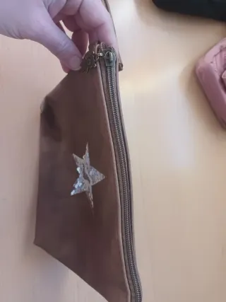 Neceser bolso estrella lentejuelas