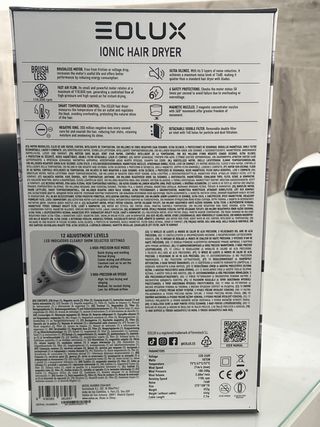 Secador de pelo EOLUX iónico profesional