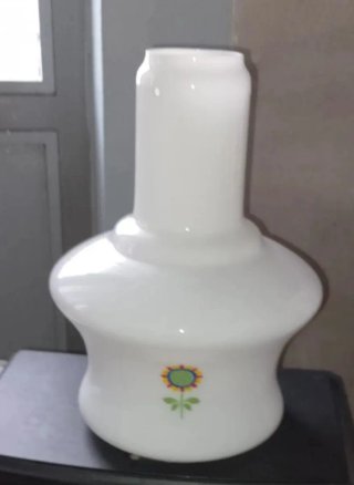 Paralume in vetro anni '70
