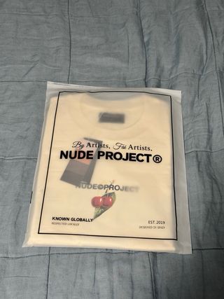 Camiseta Nude Project Talla L Beige