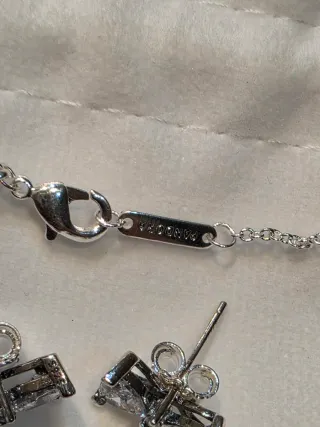 Conjunto Pandora Lazo Plata Ley 925