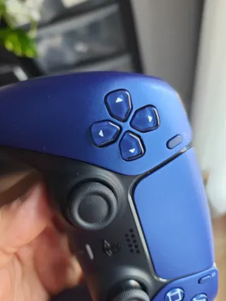 Mando PS5 Croma Azul + Joysticks Antidrift
