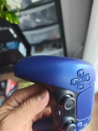 Mando PS5 Croma Azul + Joysticks Antidrift
