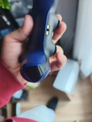 Mando PS5 Croma Azul + Joysticks Antidrift