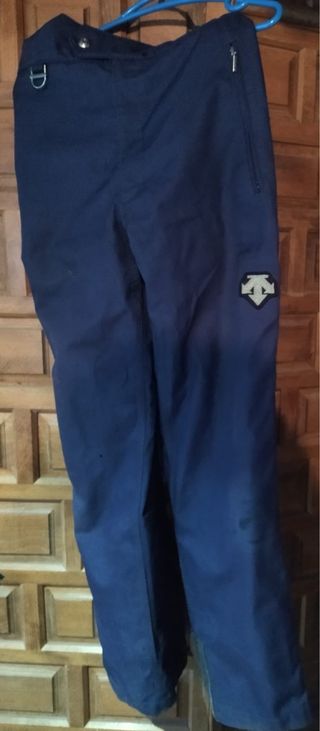 Pantalones de esquí y moto Descente azul