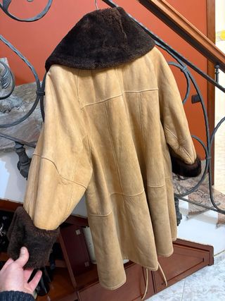 Cappotto Montone Shearling donnaVera Pelle Vintage