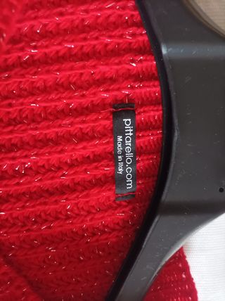 Maglione Pittarello Rosso Donna Made in Italy