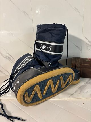 ADAY'S Stivali da Neve Blu/Nero Taglia 37