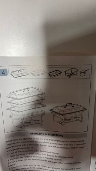 - Calentador VEVOR Hz-433 Acero Inoxidable