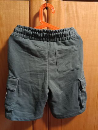 Pantalón corto niño Lefties verde 9/10 años