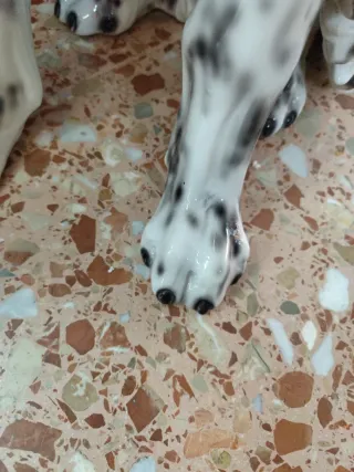 Figura Dálmata Porcelana 80cm