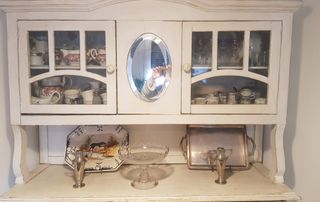 2 Jarrones Antiguos modernistas Plateados